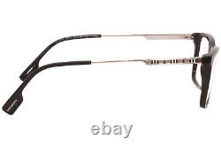 Monture de lunettes Burberry Harrington B-2339 3001 Homme Noir/Argent Cerclée 55mm