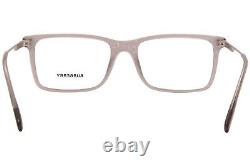 Monture de lunettes Burberry Harrington B-2339 3028 pour homme Gris/Argent Cerclage Complet 55mm