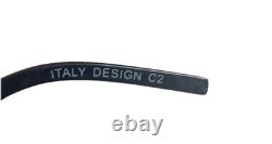 Monture de lunettes Chanel, bleu/argent. 53,17,140, femme, (50 % de réduction) œil de chat