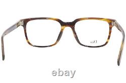 Monture de lunettes Dior Homme Blacktie223 BN8 pour homme, rayée, havane clair 52mm