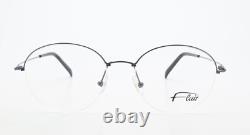Monture de lunettes Flair 427 couleur 377 Gris Argenté Ovale demi-rim Unisexe Ultra Léger