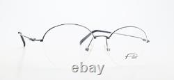 Monture de lunettes Flair 427 couleur 377 Gris Argenté Ovale demi-rim Unisexe Ultra Léger