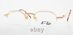 Monture de lunettes Flair Modèle 423 Col. 093 44-24 135 demi cerclée Or Argent Femme