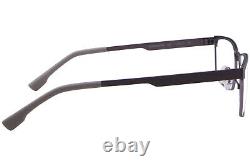 Monture de lunettes Flexon E1035 033 pour hommes en gunmetal, pleine monture, forme rectangle 52mm