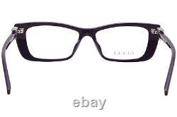 Monture de lunettes Gucci GG1682O 004 Femme Violet/Argent Cerclée Cat Eye 53mm