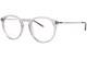 Monture De Lunettes Gucci Gg1710o 003 Pour Homme, Gris Transparent/argent, Plein Cadre, 48mm