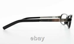 Monture de lunettes Ic! Berlin modèle Bertholde breveté carrée noire argentée vers 2006