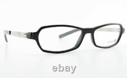 Monture de lunettes Ic! Berlin modèle Bertholde breveté carrée noire argentée vers 2006