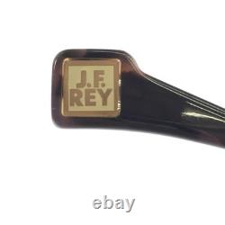 Monture de lunettes J. F. Rey JF2879 0200 bleu argent rond demi-cerclé 48-21-148
