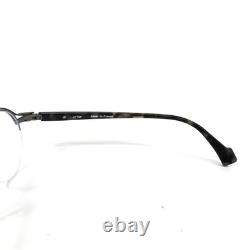Monture de lunettes J. F. Rey JF2879 0200 bleu argent rond demi-cerclé 48-21-148