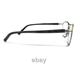 Monture de lunettes JF Rey JF2816 0550 ruthénium gris jaune rectangle 53-19-145