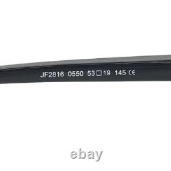Monture de lunettes JF Rey JF2816 0550 ruthénium gris jaune rectangle 53-19-145