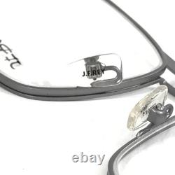 Monture de lunettes JF Rey JF2816 0550 ruthénium gris jaune rectangle 53-19-145