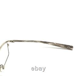 Monture de lunettes Kio Yamato KT-248 gris argent rectangulaire à bord complet 54-17-131