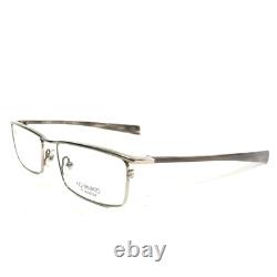 Monture de lunettes Kio Yamato KT-248 gris argent rectangulaire à monture complète 54-17-131