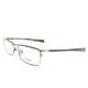 Monture De Lunettes Kio Yamato Kt-248 Gris Argent Rectangulaire &agrave; Monture Compl&egrave;te 54-17-131