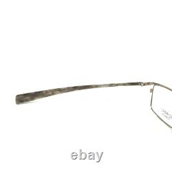 Monture de lunettes Kio Yamato KT-248 gris argent rectangulaire à monture complète 54-17-131