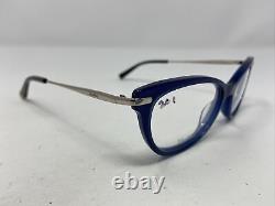 Monture de lunettes Max Mara MM 1336 PJP 52-16-145 Bleu/Argenté à monture pleine IC33