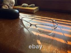 Monture de lunettes Oakley Lizard 2 Chrome Titanium EN TRÈS BON ÉTAT UTILISÉE