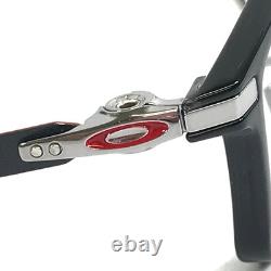 Monture de lunettes Oakley Pitchman OX8050-1555 Noir encre Argent Rouge 55-18-140