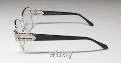 Monture de lunettes Pier Martino 6628 / lunettes avec cristaux Swarovski ultra exclusifs rares