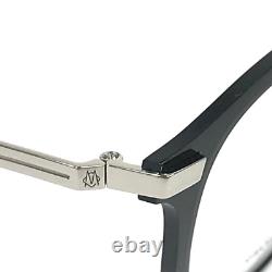 Monture de lunettes Rimowa RW50001U 001 noire et argentée, ronde, cerclée complète, 50-23-150