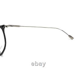 Monture de lunettes Rimowa RW50001U 001 noire et argentée, ronde, cerclée complète, 50-23-150