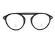 Monture De Lunettes Rimowa Rw50004u 001 Noire Et Argent&eacute;e, Ronde, Cercl&eacute;e Int&eacute;grale, 47-23-150