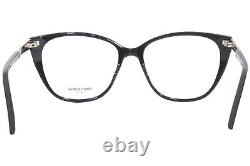 Monture de lunettes Saint Laurent SL-M72 001 pour femmes, pleine monture noir/argent de 54 mm.