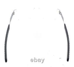 Monture de lunettes de soleil Oakley OO8055-0356 demi-cerclées enveloppantes gris argenté transparent 56-17 136