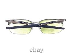 Monture de lunettes de soleil en demi-cerclage en étain Oakley Wire Tap 2.0 OO4145-0560 60-19 136