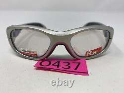Monture de lunettes de sport Liberty Morpheus #3 48-17-125 Argent Mat Pleine monture O437