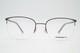 Monture De Lunettes Demi-cercl&eacute;e Humphreys 582376 Argent&eacute;e, Orange Et Grise, Neuve