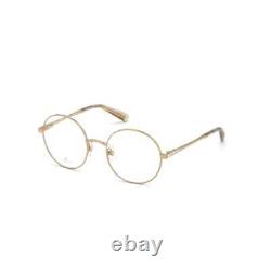 Monture de lunettes en métal ronde dorée Swarovski SK5364 028 52-20-140 SK 5364