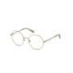 Monture De Lunettes En M&eacute;tal Ronde Dor&eacute;e Swarovski Sk5364 028 52-20-140 Sk 5364