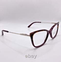 Monture de lunettes en plastique Karen Kane Loquat Wine Silver Cat Eye 53-16-140