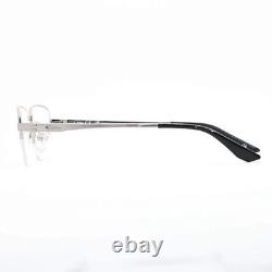 Monture de lunettes optiques BMW BW5045-H 016 Argent Titane Semi Cerclée 57-17-145