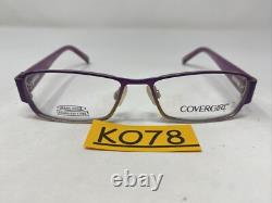 Monture de lunettes pleine rim Covergirl CG514 Col. 083 50-15-135 Violet/Argent KO78