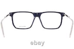 Monture de lunettes pour hommes Bottega Veneta BV1071O 004 bleu/argent plein cadre 56mm