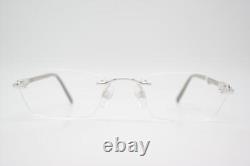 Monture de lunettes sans cerclage Daniel Swarovski S169 00 Argent Gris Neuf