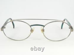 Monture de lunettes vintage DAVIDOFF 305 450 ARGENT / VERT / CLARET 48-25-135