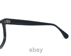 Monture de lunettes vintage Tart Optical BRYAN noire avec diamants argentés 46-20-140