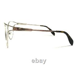 Montures de lunettes Alexander McQueen AM0195O 003 Argent Grand Semi Rim 55-18-135