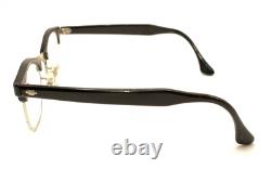 Montures de lunettes ArtCraft Vintage Noir Argent Cat Eye 46-20 140 USA Femmes Montures de lunettes ArtCraft Vintage Noir Argent Cat Eye 46-20 140 USA Femmes