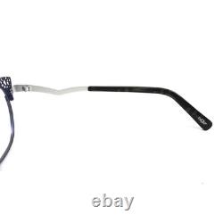 Montures de lunettes BOZ FRISSON 7082 violet rose argent œil-de-chat 51-18-140
