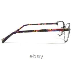 Montures de lunettes BOZ GIZELLE 7005 Violet Argent Œil de chat Monture intégrale 49-18-140