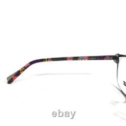 Montures de lunettes BOZ GIZELLE 7005 Violet Argent Œil de chat Monture intégrale 49-18-140