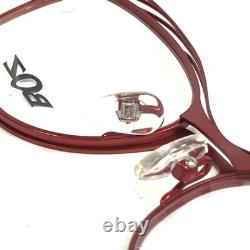Montures de lunettes BOZ GLORY 3010 Rouge Argent Cat Eye Entièrement cerclées 51-16-140