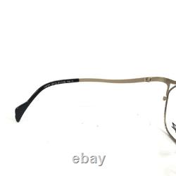 Montures de lunettes BOZ HIPPY 5010 or brossé argent œil de chat à monture complète 51-15-135