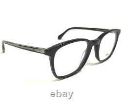 Montures de lunettes Brioni BR0033O 001 Noir Argent Carré Plein 52-20-145